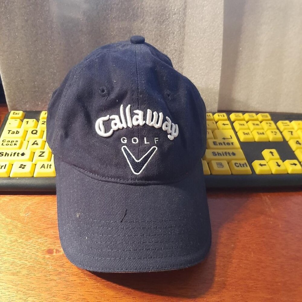 NEW ! Callaway Performance Pro Golf Hat Navy Blue